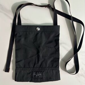 Rag & Bone Nylon Crossbody Mini Bag Black